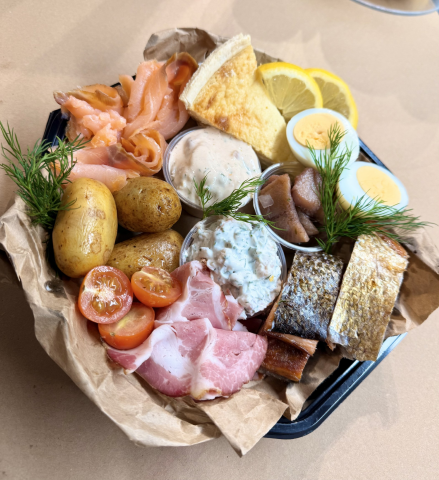 Bild på Påsktallrik